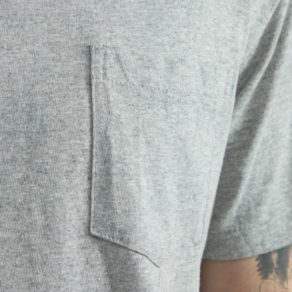 NWOT Lettered Sportswear Velva Sheen Heather Gray Men’s Tee T-shirt Size Large - Picture 5 of 9